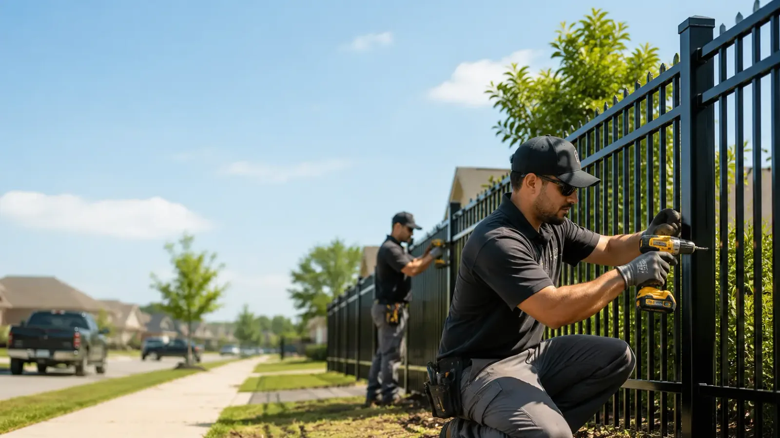 Metal Fence Installation in Lake Charles, LA